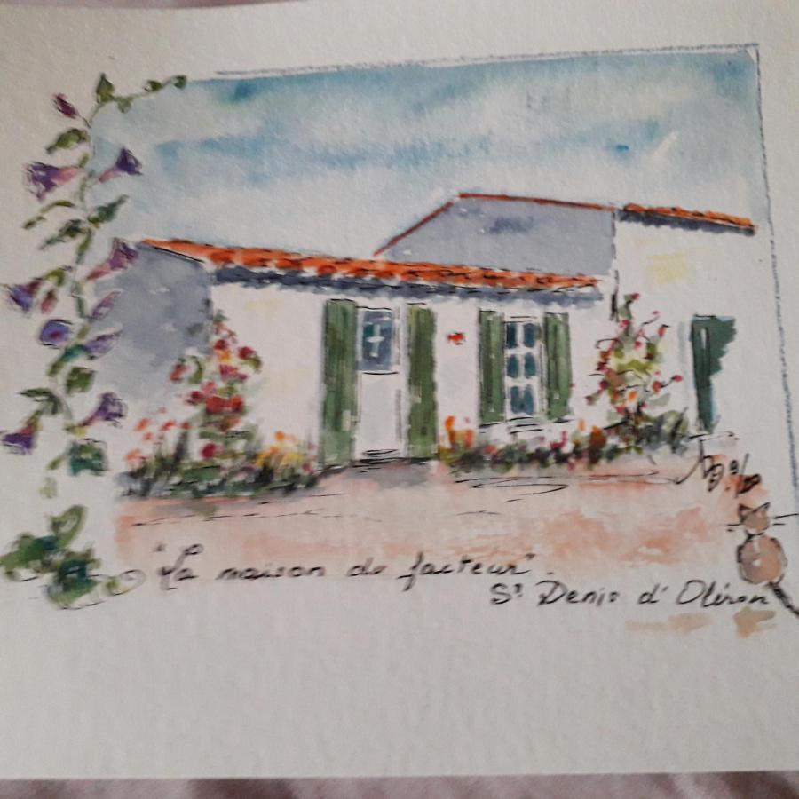 La Maison Du Facteur Saint-Denis-d'Oleron Exterior photo